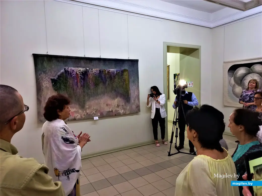 Выставка Нины Пилюзиной. Музей имени Павла Масленикова, 15.07.2022 г.