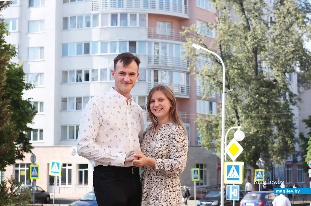 14 июля 2022 года. Марина Заркевич и Егор Трафимов.
