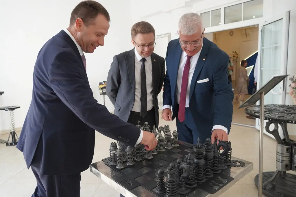 «Могилеввторчермет» отметил День металлурга. Фото: «Веснік Магілева».