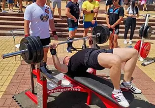 Могилевчанин занял третье место в турнире БМЗ по силовым видам спорта
