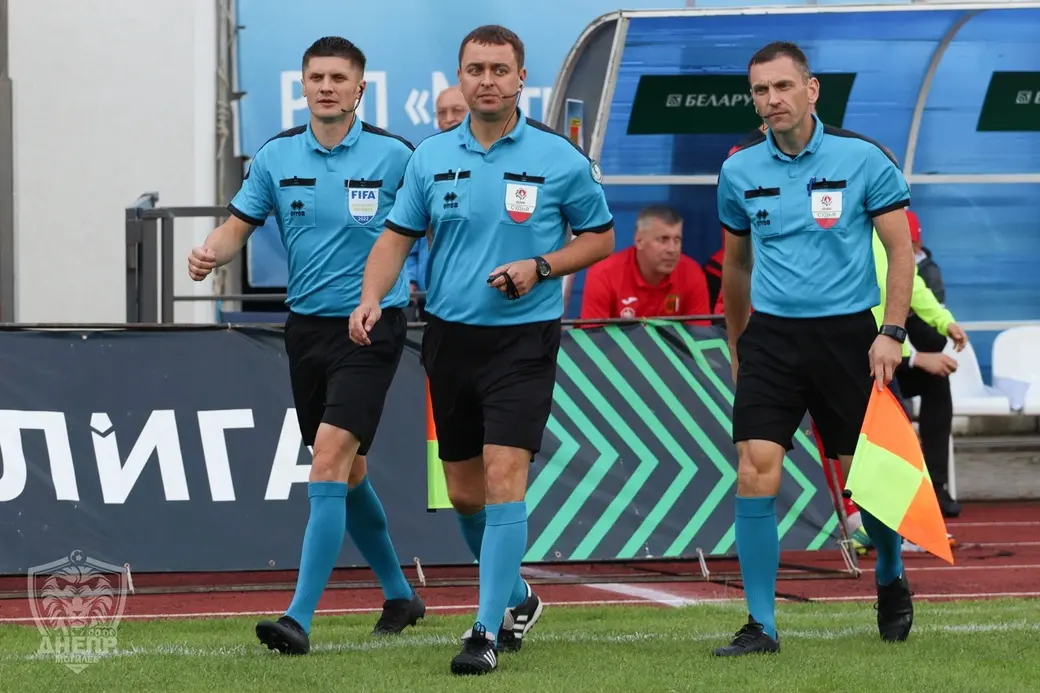 Высшая лига Беларуси по футболу. Могилев, 16.07.2022. Играют Днепр со Славией. Счет - 1:3. Фото: пресс-служба Днепра