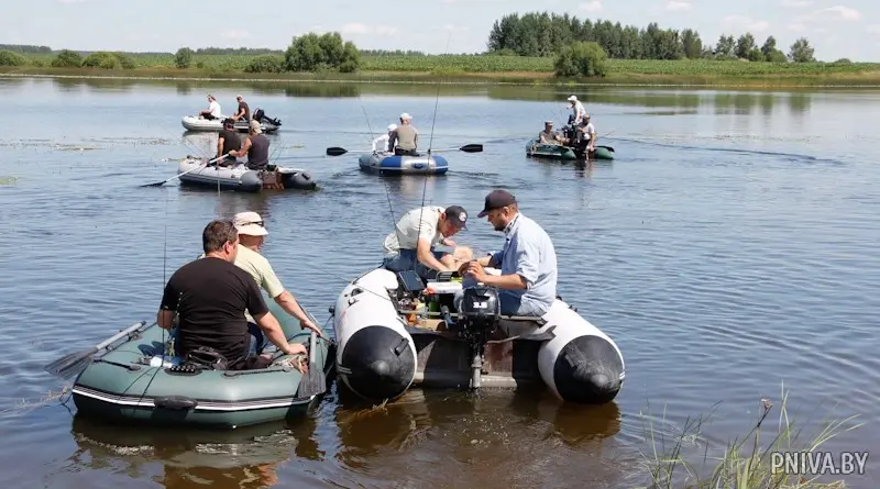 23 июля 2022 года. Рыболовные соревнования в деревне Зарестье Могилевского района. Фото: «Прыдняпроўская ніва».