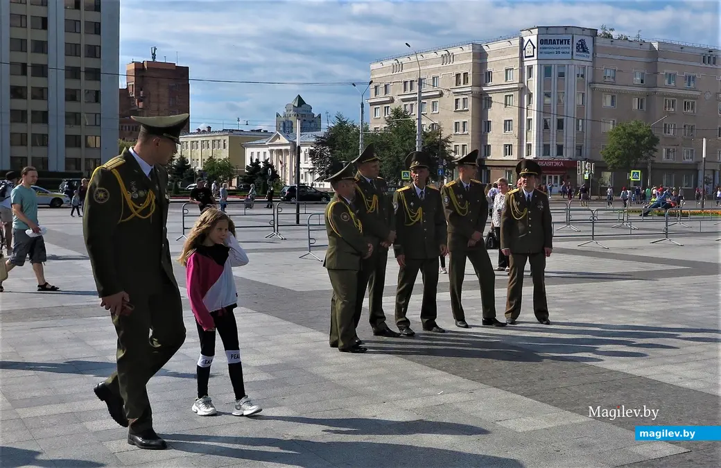 25.07.2022 г. Могилев, площадь Единства, праздник пожарной службы. И просто расслабиться