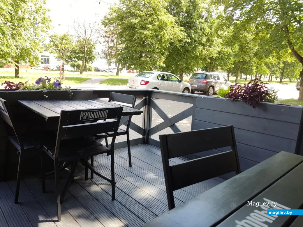 Летняя веранда. Кафе «Бремен», Могилев. 26.07.2022 г