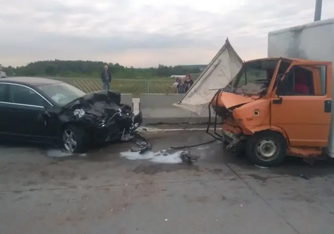 Лобовое ДТП в Могилеве: пострадали два человека