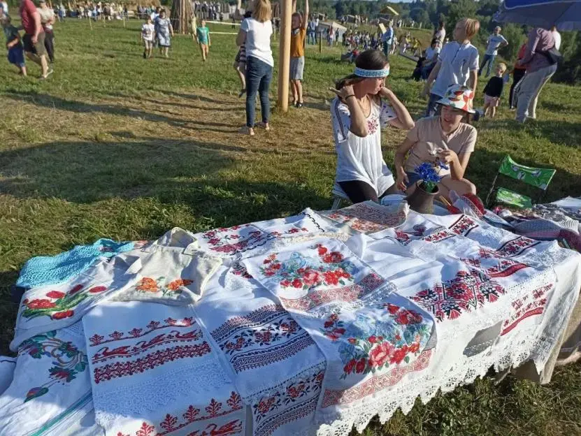 30 июля 2022 года. Этнофест «У госці да радзімічаў» в Чаусском районе. Фото: mogilevnews.by.