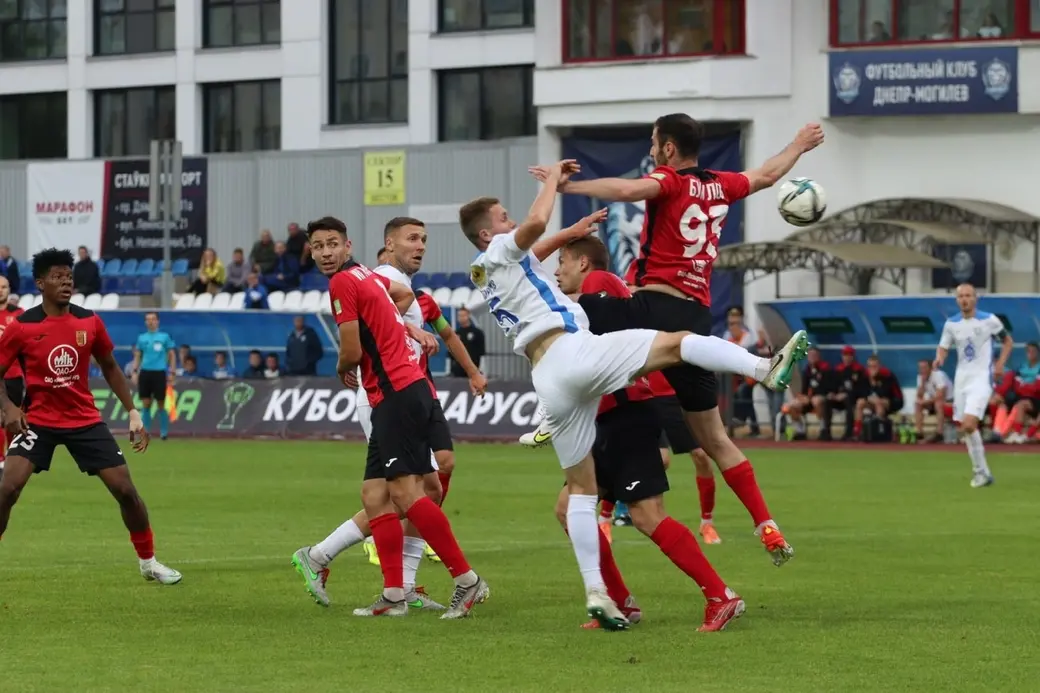 1/8 Кубка Беларуси по футболу. 31.07.2022. Днепр - Славия - 0:2. Фото: пресс-служба ФК Днепр