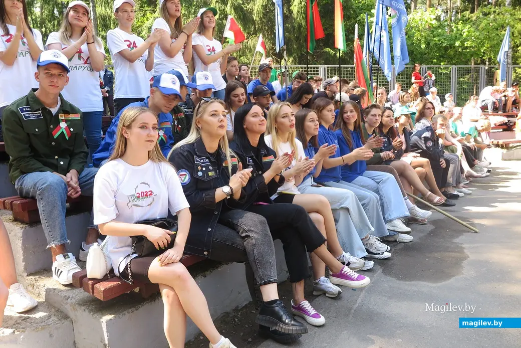 1.08.2022 г. Могилев, Печерский лесопарк. На студотрядовском фестивале «Молодость в бойцовке»