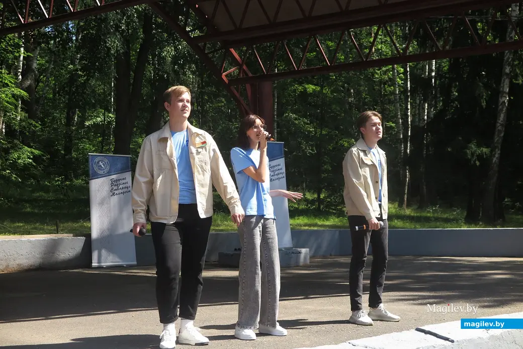 1.08.2022 г. Могилев, Печерский лесопарк. На студотрядовском фестивале «Молодость в бойцовке»