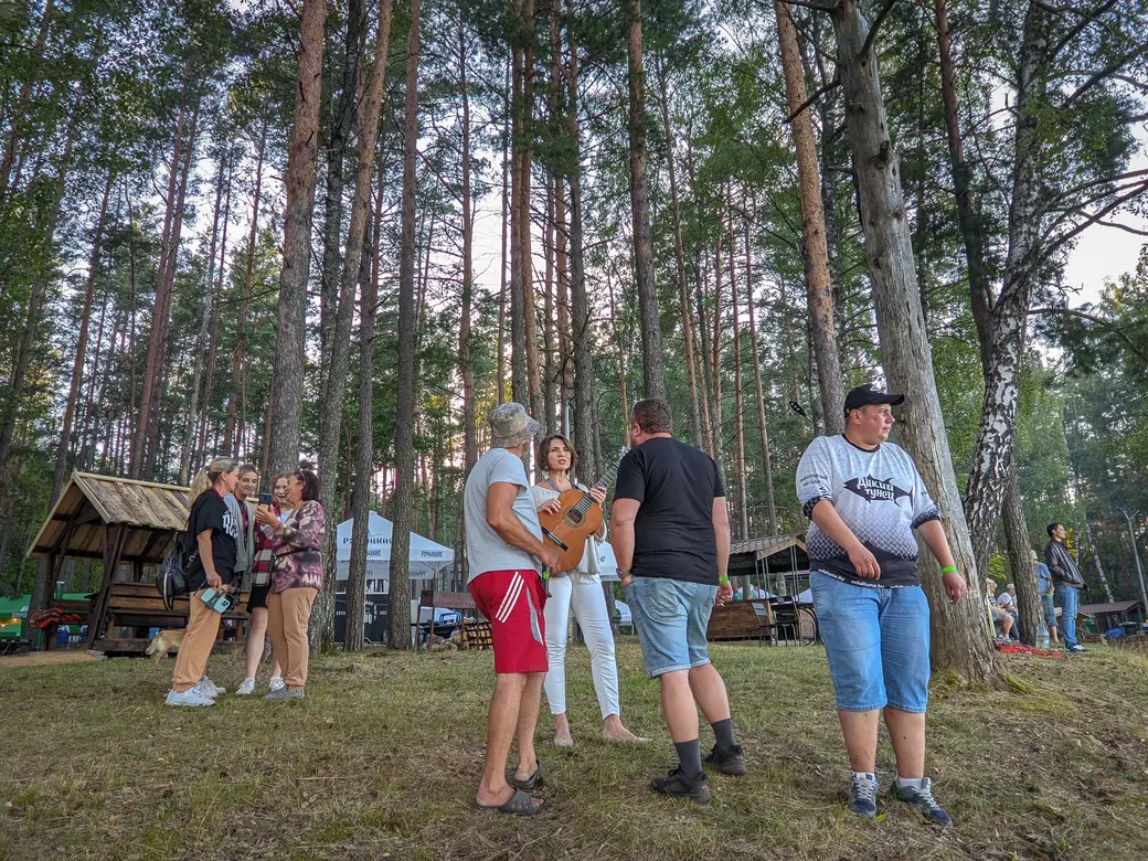 29.07.2022. Черноборский сельский Совет. Областной музыкальный фестиваль «Большая бард-рыбалка» прошел в деревне Чечевичи Быховского района на территории базы отдыха