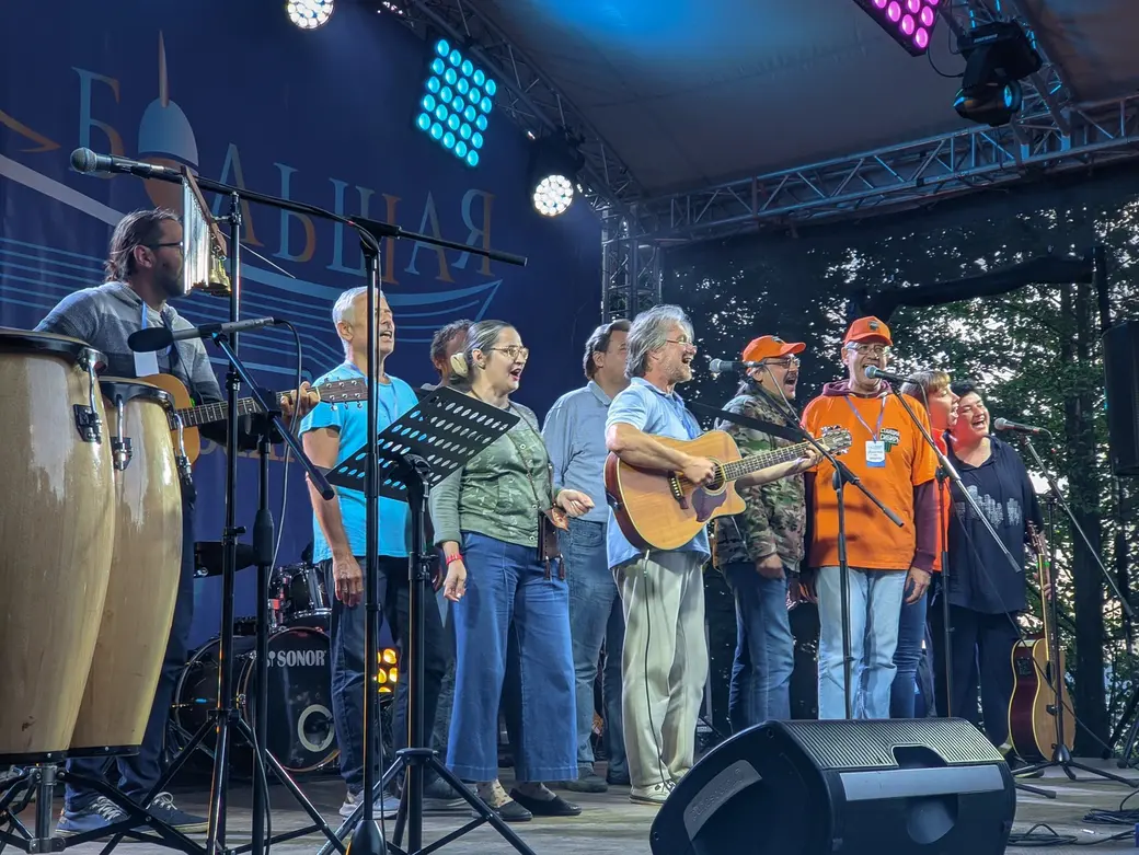 30.07.2022. Черноборский сельский Совет. Областной музыкальный фестиваль «Большая бард-рыбалка» прошел в деревне Чечевичи Быховского района на территории базы отдыха