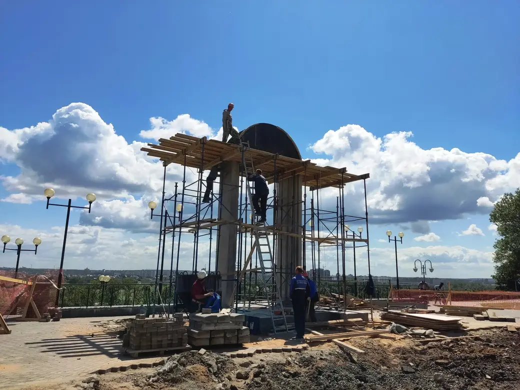 6 августа в Могилеве откроют памятник Георгия Конисского. Фото сделано: 28.07.2022