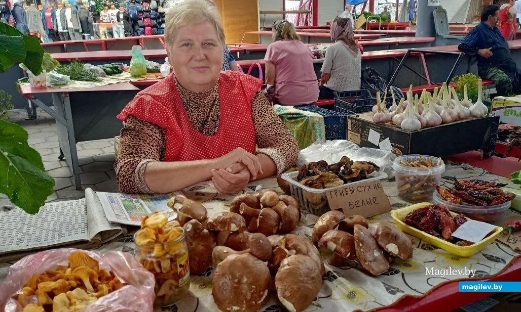 Грибной "улов" Валентины Карликовой.