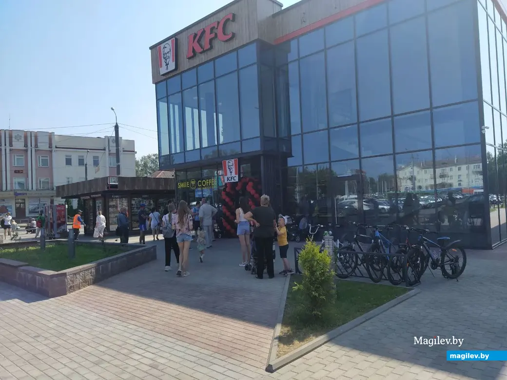 У самого вокзала: в Могилеве открылся третий ресторан KFC | magilev.by