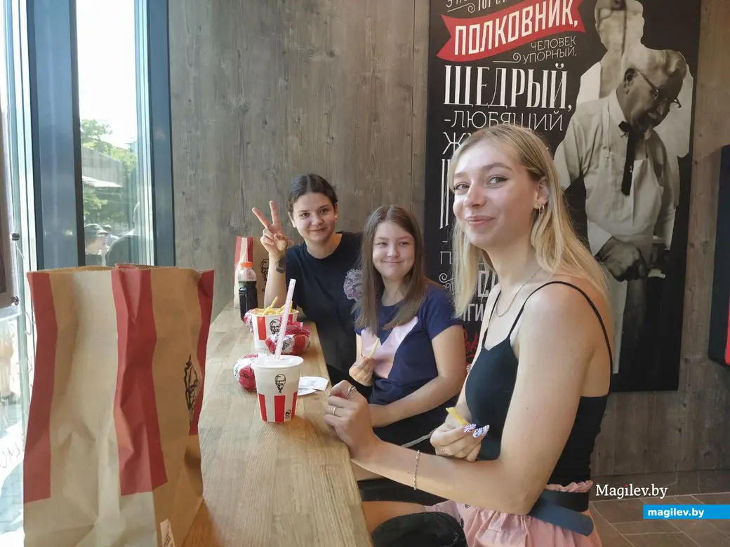 У самого вокзала: в Могилеве открылся третий ресторан KFC | magilev.by