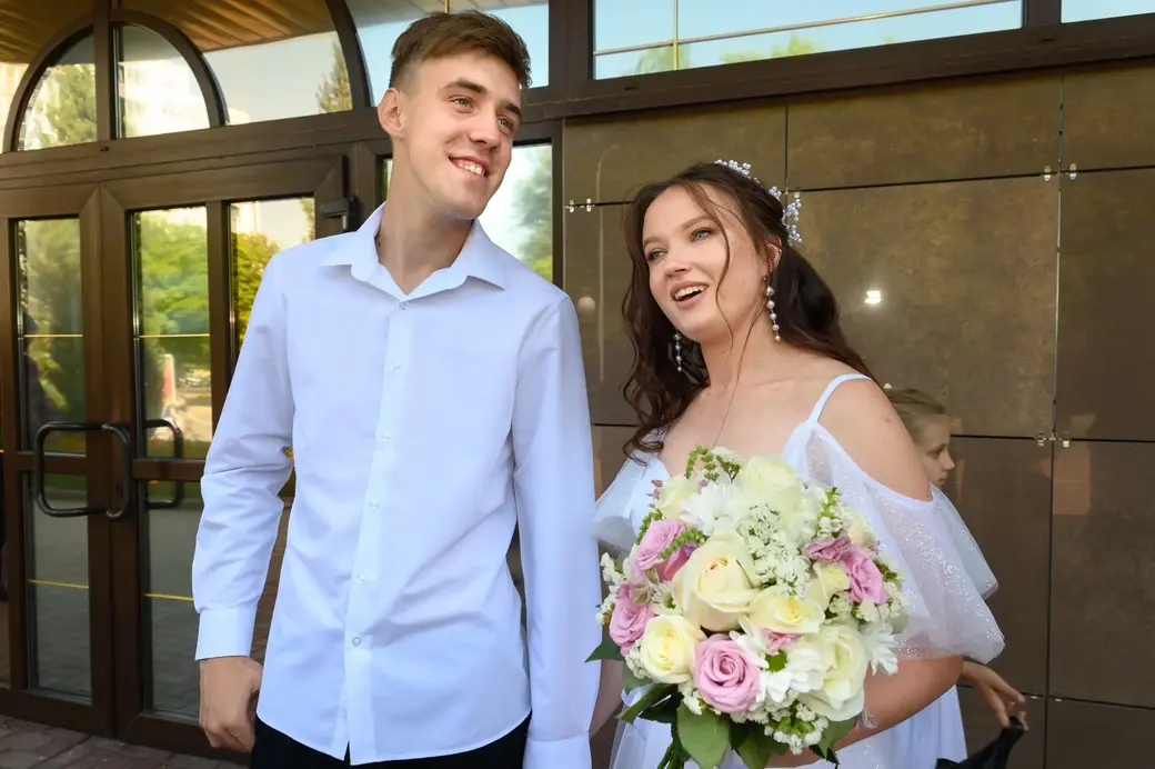 05.08.2022. Бобруйск. Свадебная пара Анна и Виталий