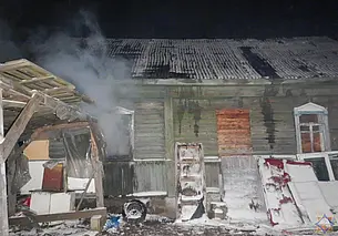 В Могилеве на пожаре погиб человек