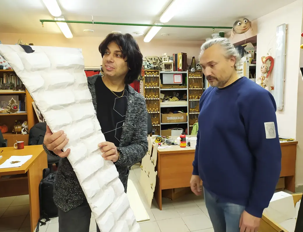 25.11.2021 г. Могилевский театр кукол. Виталий Шухман и Игорь Богомазов