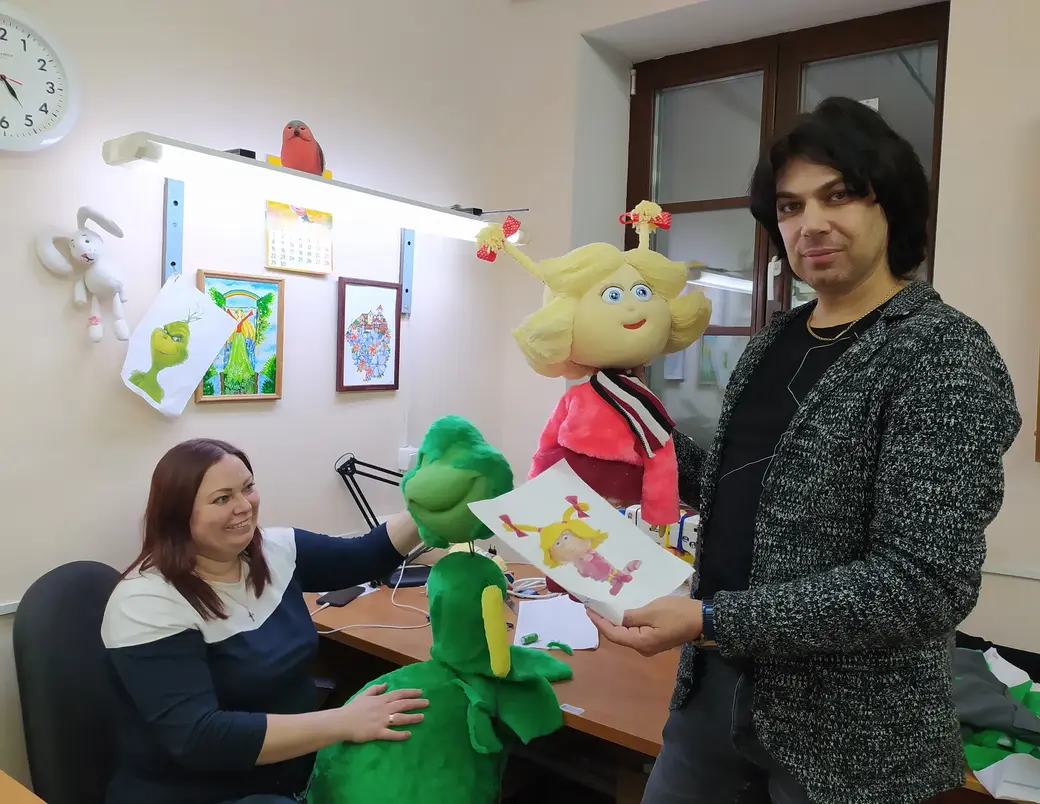 25.11.2021 г. Могилевский театр кукол. Сравнительный анализ эскиза и готовой куклы