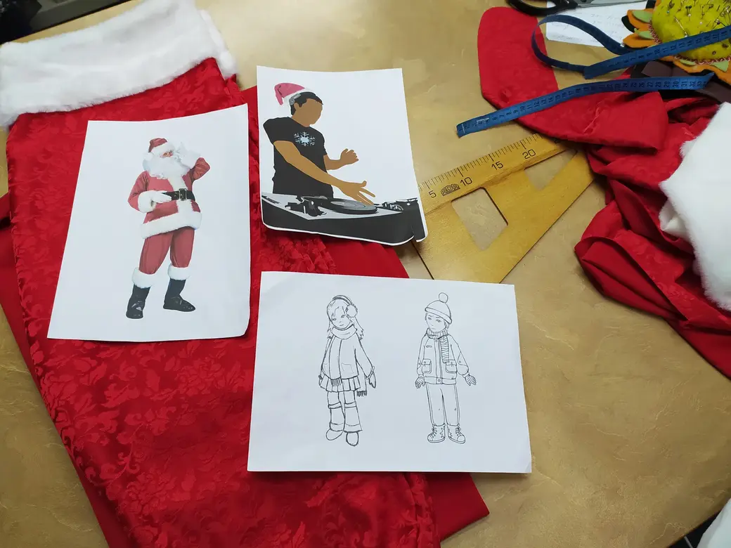 25.11.2021 г. Могилевский театр кукол. Эскизы костюмов персонажей спектакля «Гринч – похищение Нового года».