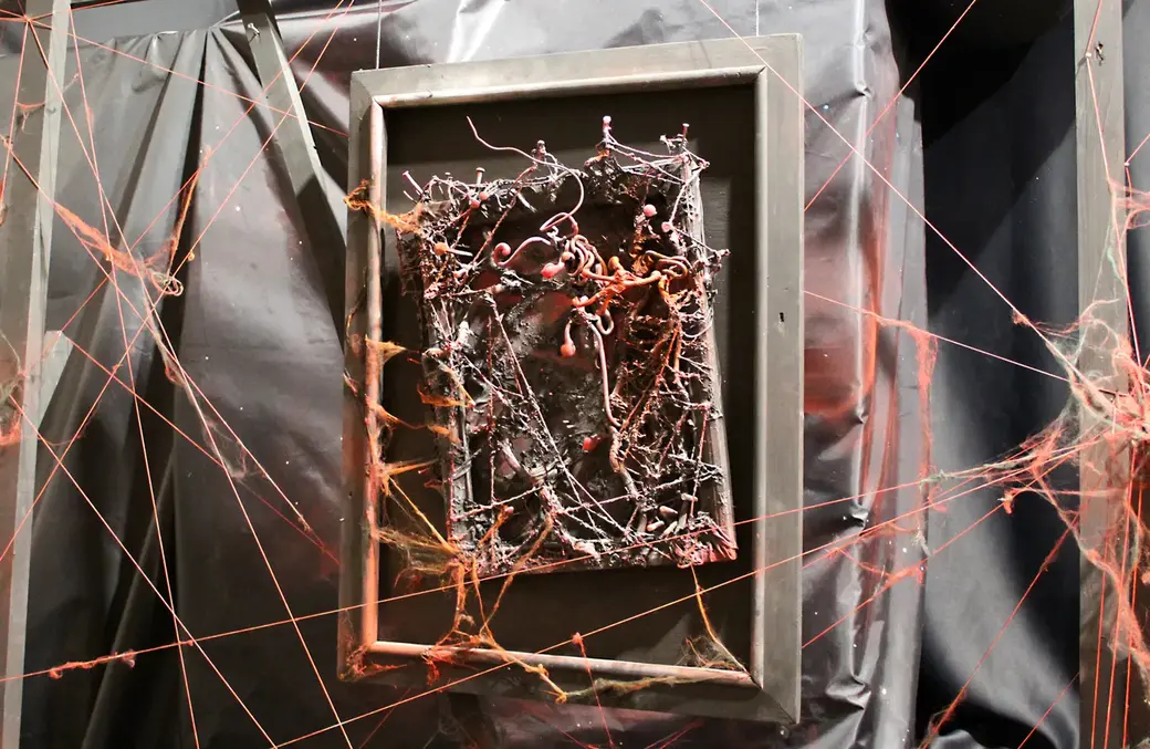 6.12.2021 год. Этнографический музей Могилева. На выставке работ Александра Вышки.