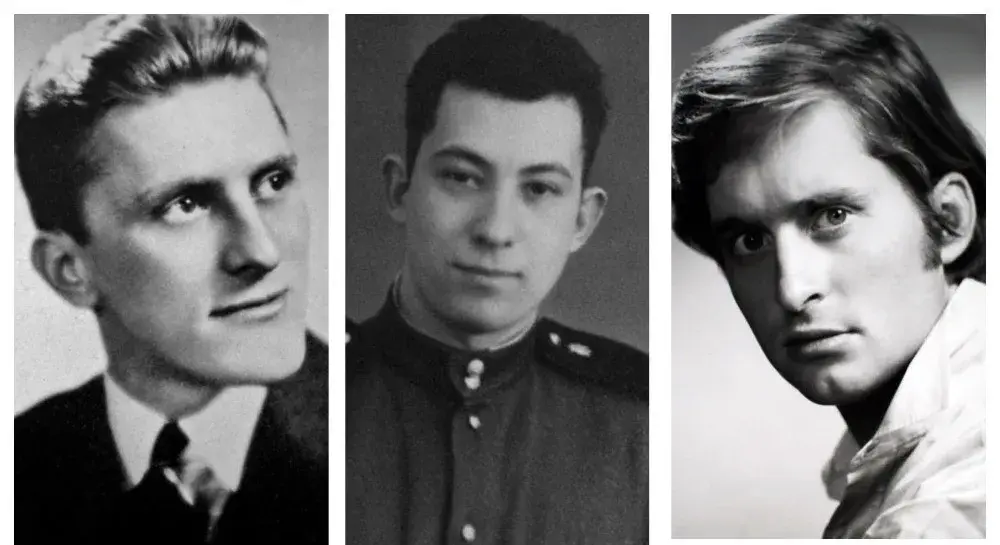 Кирк, Михаил и Майк в юности: сходство определенно есть