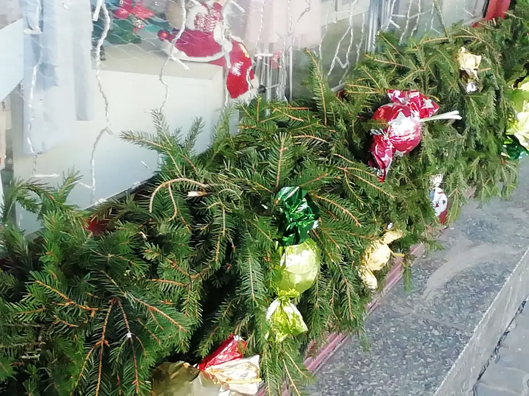 Могилев готовится к Рождеству и Новому году. 8.12.2021