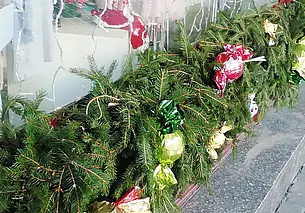 Могилев готовится к Рождеству и Новому году. Фотофакт