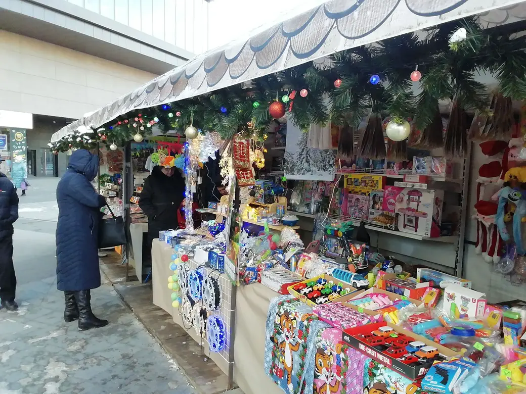 Могилев готовится к Рождеству и Новому году. 8.12.2021