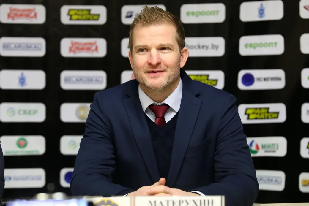 Александр МАТЕРУХИН (главный тренер хоккейного клуба «Могилев»)