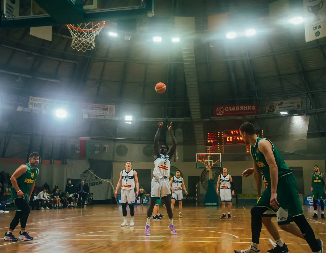 Борисфен - Рубон 85:83. 08.12.2021. Фото: Антон Ахмадеев