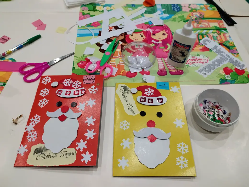 12.12.2021 г. Могилев. Во время мастер-класса «Святочная паштоўка»