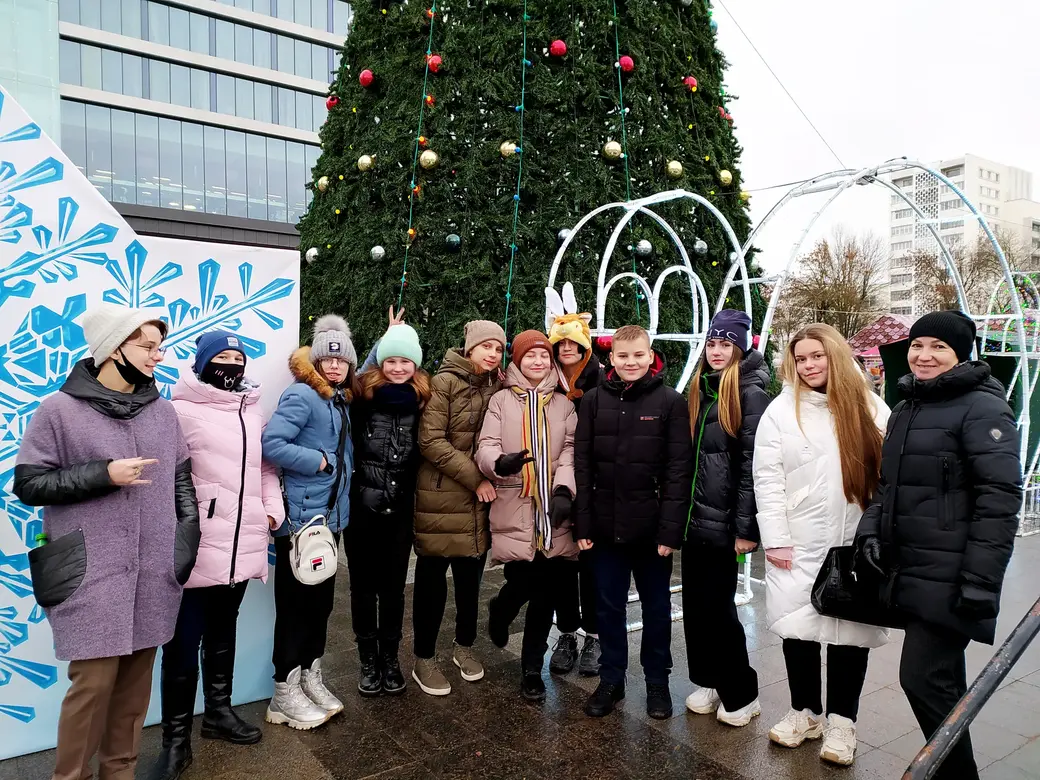 14.12.2021 г. Могилев. Праздник и ярмарка на площади Единства