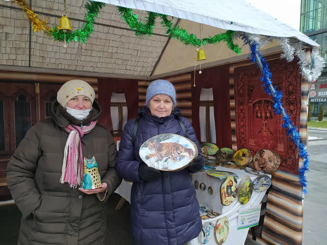 14.12.2021 г. Могилев. Праздник и ярмарка на площади Единства