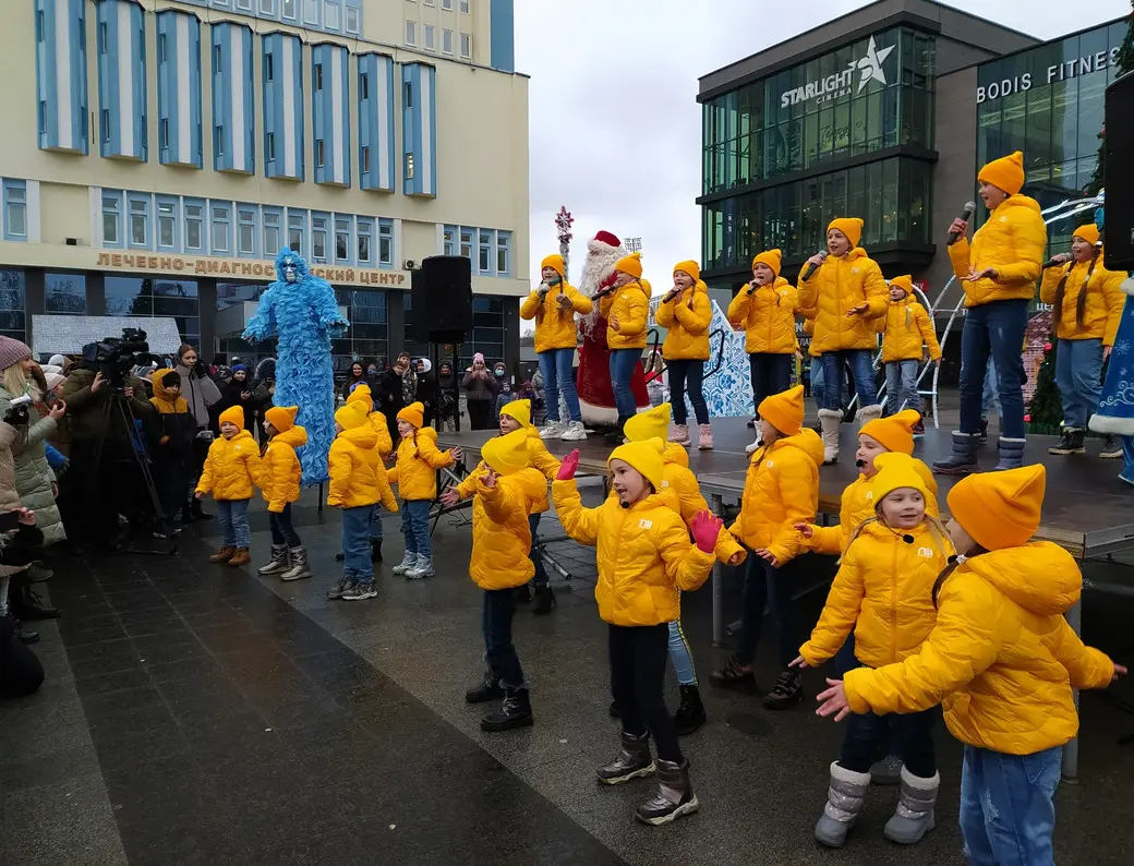 14.12.2021 г. Могилев. Праздник и ярмарка на площади Единства