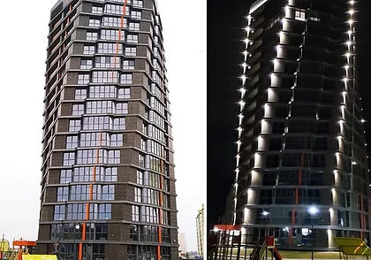 Сильно дует, трещины в стеклах