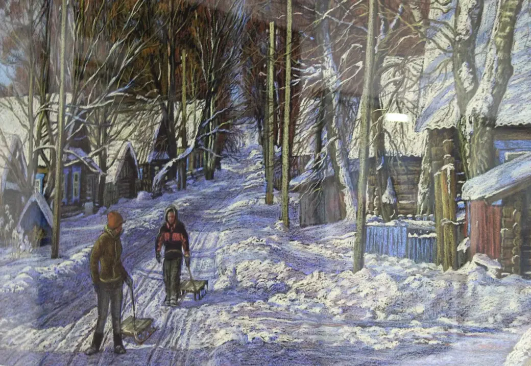 16.12.2021 год. Музей Бялыницкого-Бирули. Выставка работ Ларисы Журавович