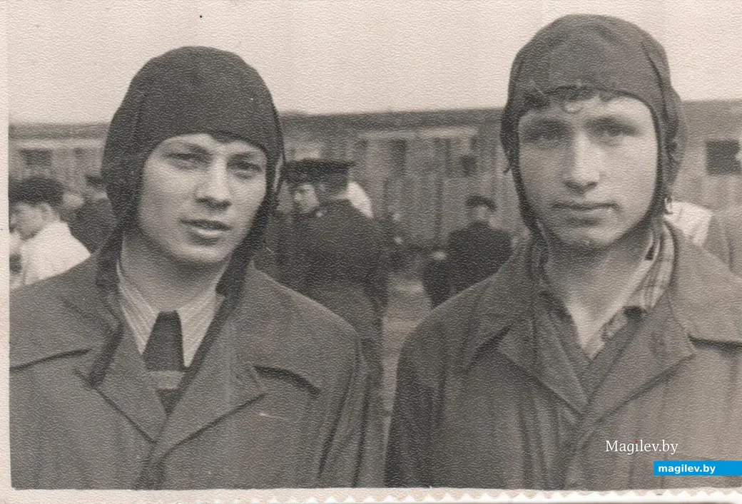 Иван с другом, Георгием Говоровским, 1958 год.