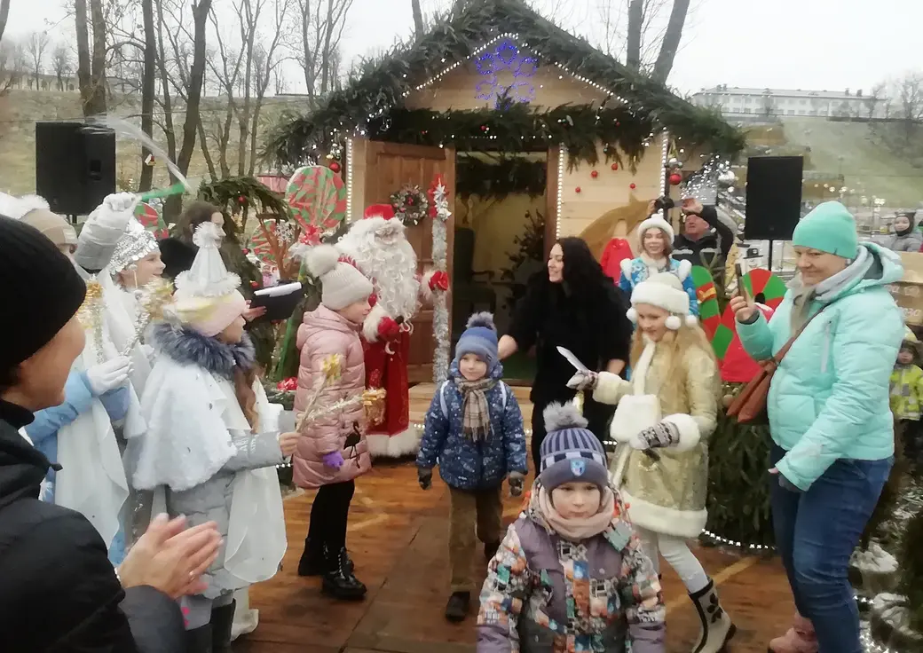 18.12.2021 г. Резиденция Деда Мороза открылась в Могилеве