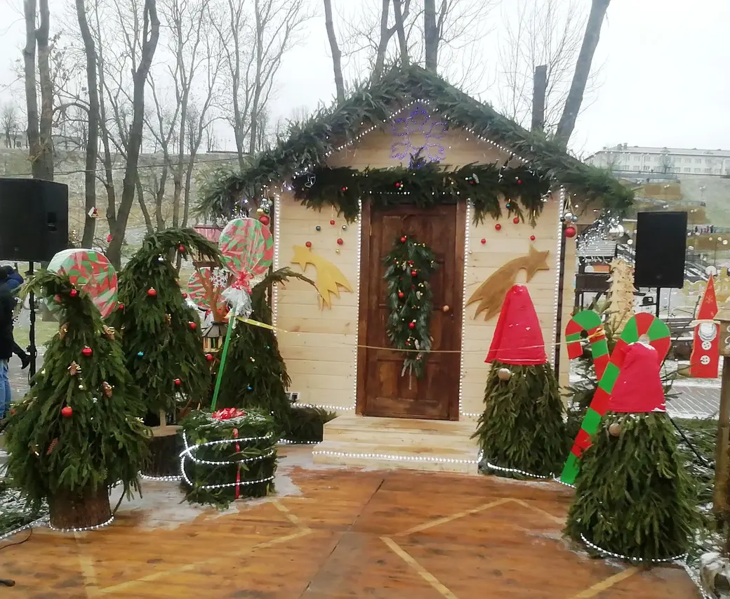 18.12.2021 г. Резиденция Деда Мороза открылась в Могилеве