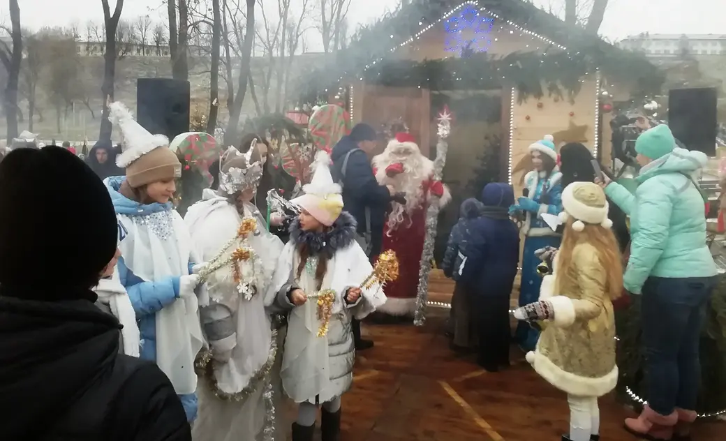 18.12.2021 г. Резиденция Деда Мороза открылась в Могилеве