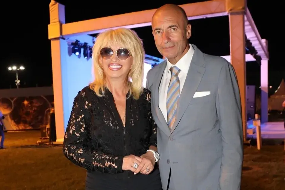 Ирины Аллегрова с композитором Игорем Крутым на «Новой волне». 07.09.2018 г.