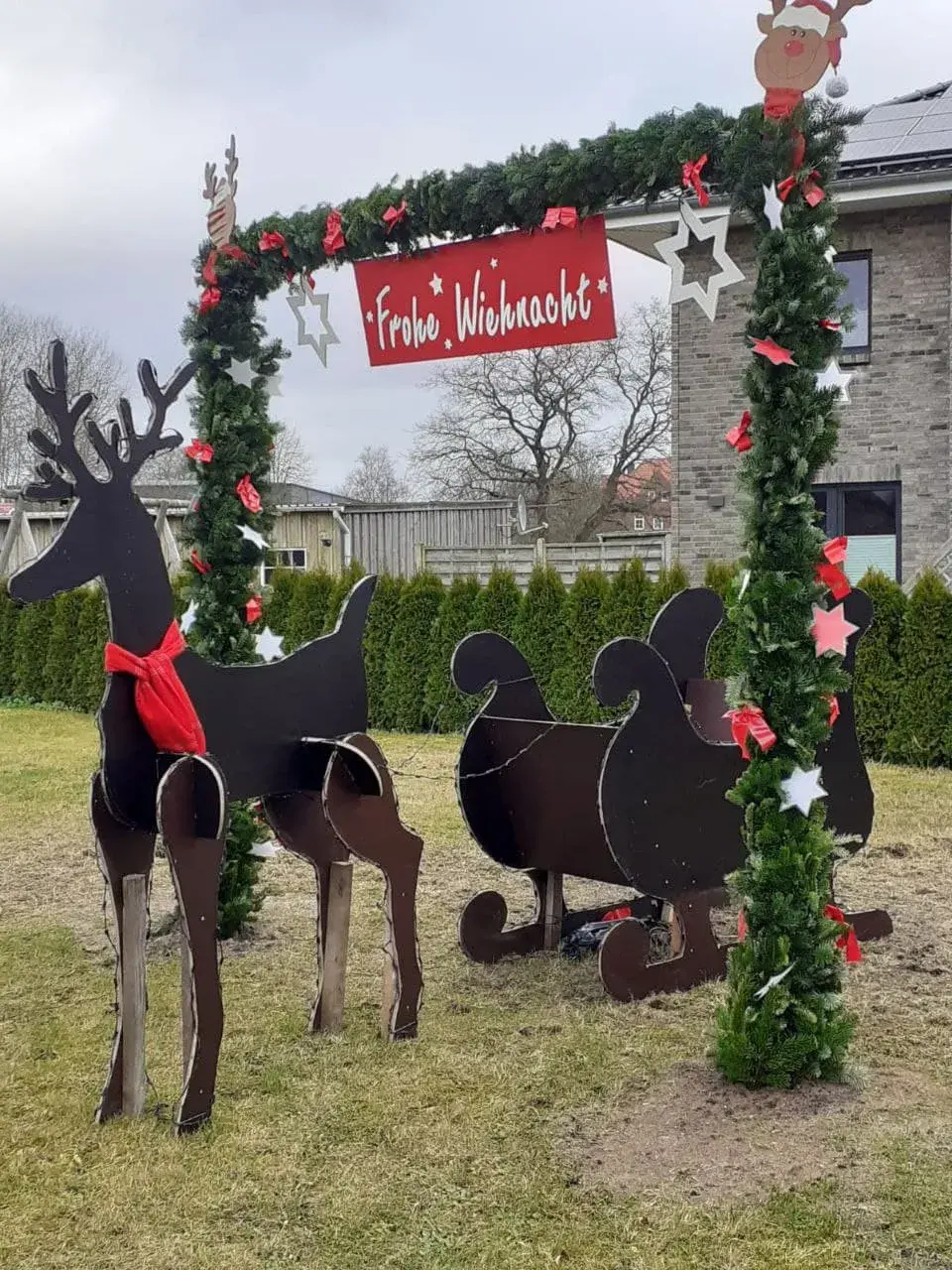 Рендсбург. Все напоминает о приближающемся Рождестве