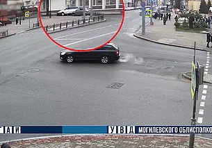 Пьяный водитель в Могилеве совершил ДТП и притворился пешеходом