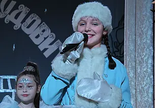 Новогодние благотворительные праздники и утренники проходят в Могилеве