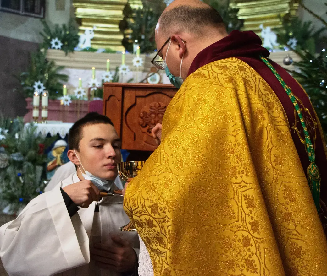 Магілеў. Свята Божага Нараджэння. 24.12. 2021. Фота: Антон Ахмадзееў