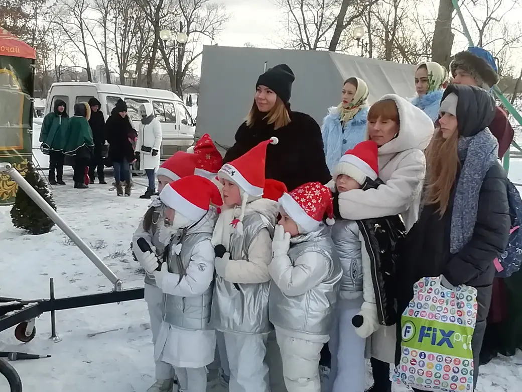 Общегородской праздник «Волшебство в новогоднем парке», Могилев. 25.12.2021