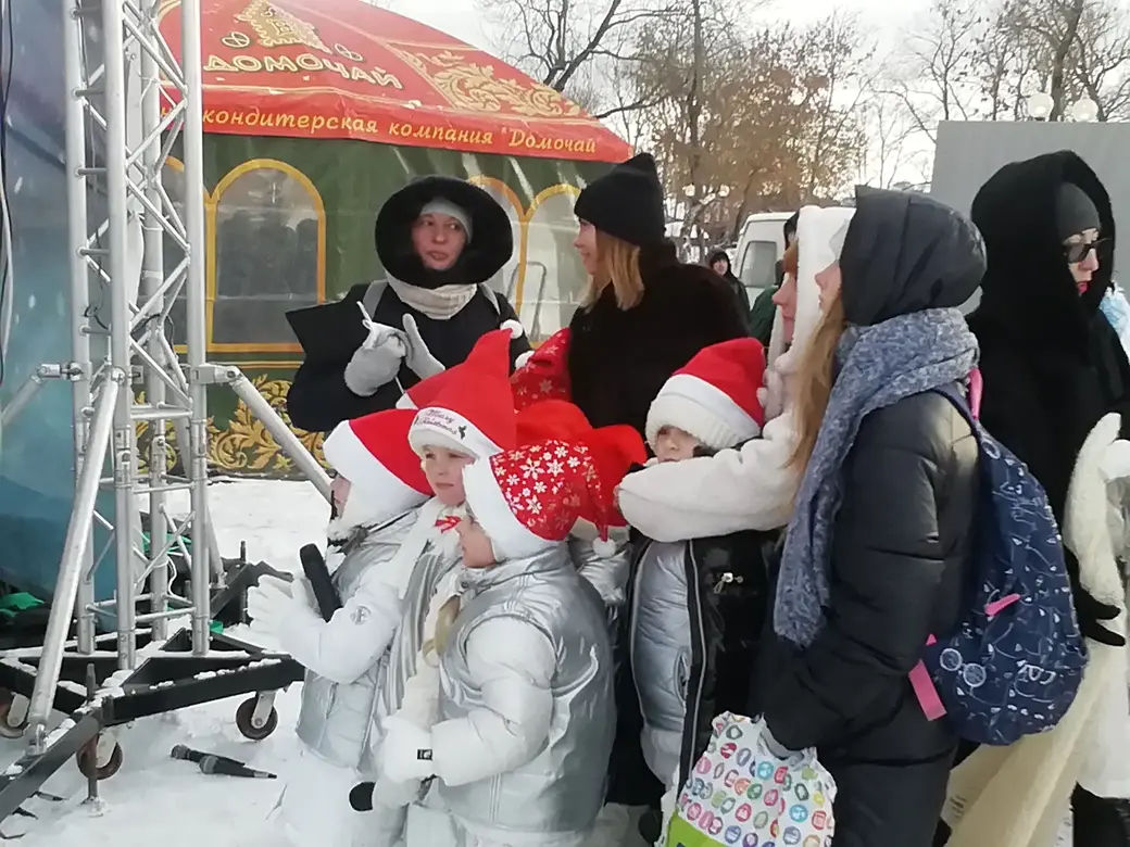 Общегородской праздник «Волшебство в новогоднем парке», Могилев. 25.12.2021