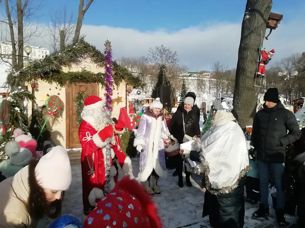 Общегородской праздник «Волшебство в новогоднем парке», Могилев. 25.12.2021