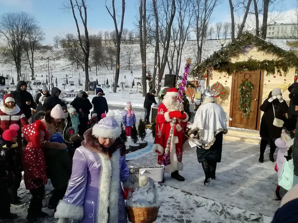 Общегородской праздник «Волшебство в новогоднем парке», Могилев. 25.12.2021